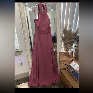 Kennedy blue bridesmaids dress